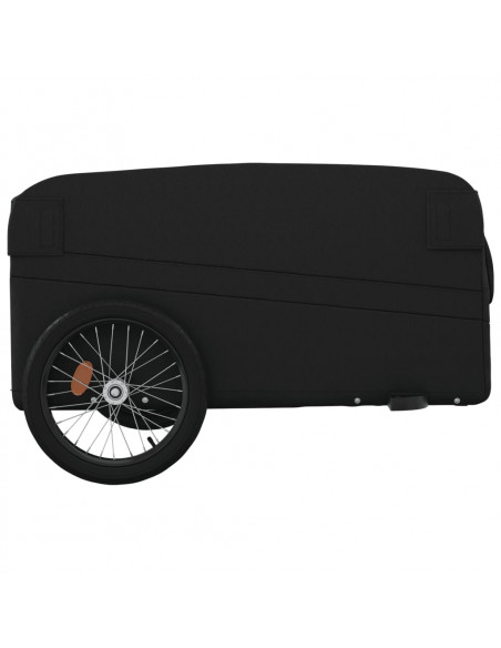 Rimorchio da Bici Nero 45 kg in Ferro