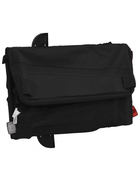 Rimorchio da Bici Nero 45 kg in Ferro