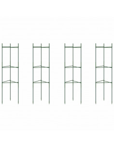 Sostegni per Pomodori 4pz 116 cm in Acciaio e PP 2