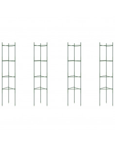 Sostegni per Pomodori 4pz 154 cm in Acciaio e PP 2