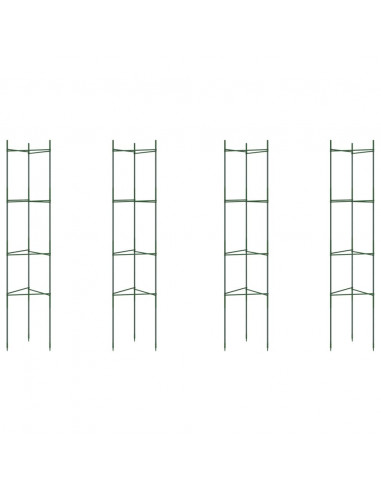 Sostegni per Pomodori 4pz 154 cm in Acciaio e PP