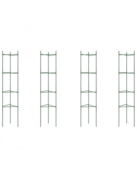 Sostegni per Pomodori 4pz 154 cm in Acciaio e PP