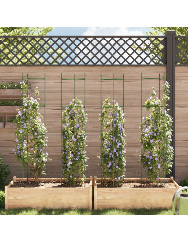 Sostegni per Pomodori 4pz 154 cm in Acciaio e PP