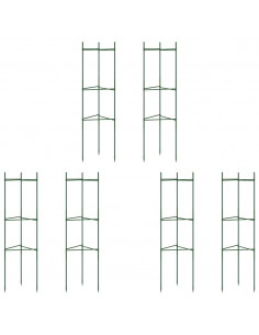 Sostegni per Pomodori 6pz 116 cm in Acciaio e PP 2