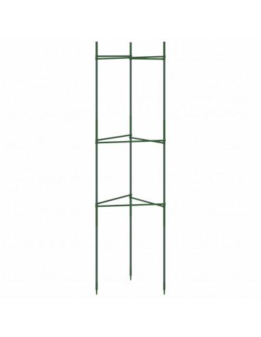 Sostegni per Pomodori 8pz 116 cm in Acciaio e PP