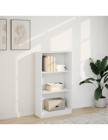 Libreria Bianca 60x24x109 cm in Truciolato