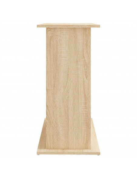 Supporto Acquario 81x36x73cm in Legno Multistrato Rovere Sonoma