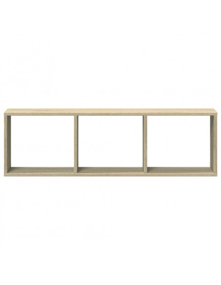 Mobile a Parete 100x16x30 cm Rovere Sonoma in Legno Multistrato