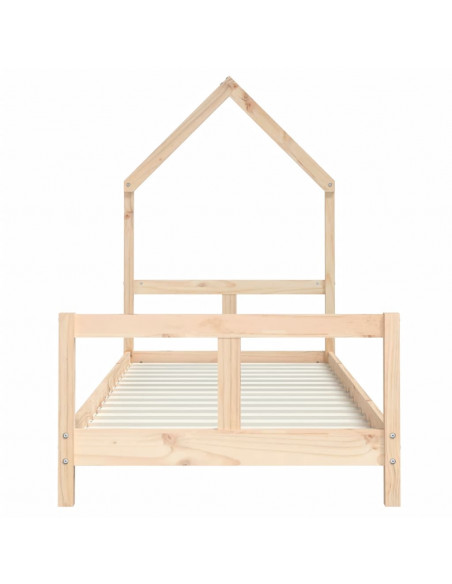 Giroletto per Bambini 80x200 cm in Legno Massello di Pino