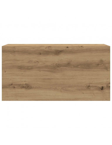 Mobiletto da Bagno Rovere Artigianale 80x25x40 cm in Truciolato