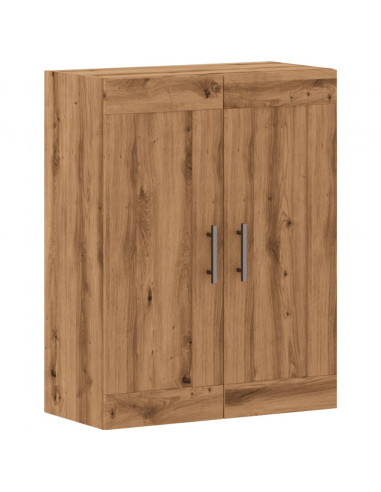 Mobile a Parete Rovere Artigianale 69,5x34x90 cm in Truciolato