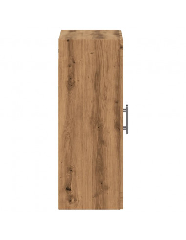 Mobile a Parete Rovere Artigianale 69,5x34x90 cm in Truciolato