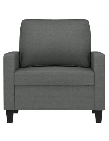 Poltrona Grigio Scuro 60 cm in Tessuto