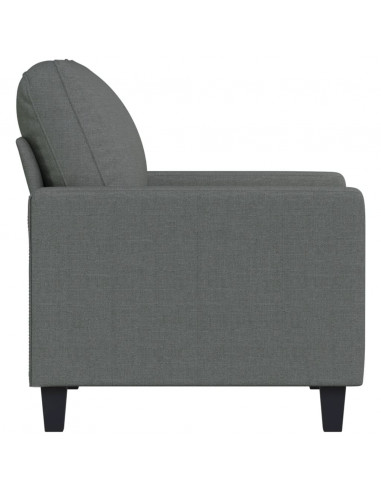 Poltrona Grigio Scuro 60 cm in Tessuto