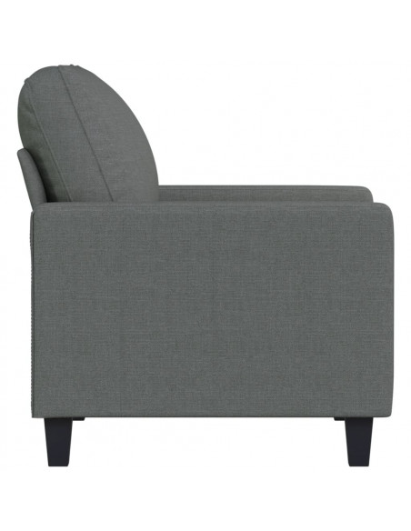 Poltrona Grigio Scuro 60 cm in Tessuto