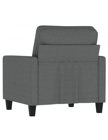 Poltrona Grigio Scuro 60 cm in Tessuto