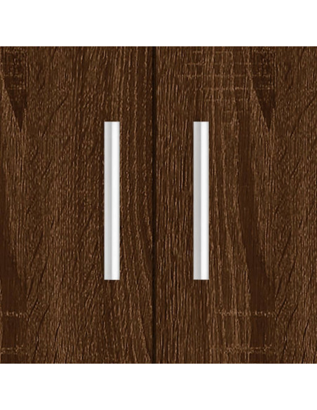 Supporto Acquario 81x36x73 cm Legno Multistrato Rovere Marrone