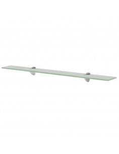 Mensola Galleggiante in Vetro 80x20 cm 8 mm 2