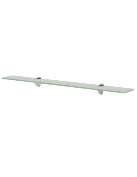 Mensola Galleggiante in Vetro 80x20 cm 8 mm