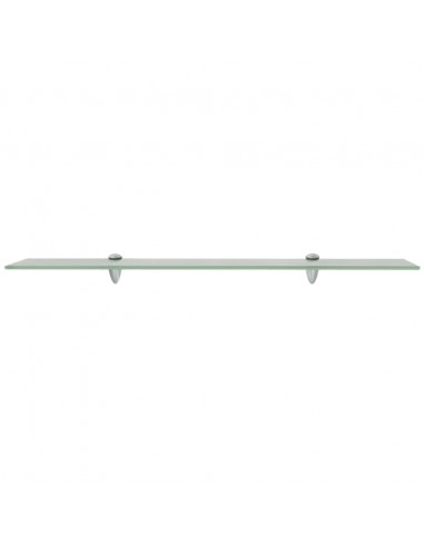 Mensola Galleggiante in Vetro 80x20 cm 8 mm