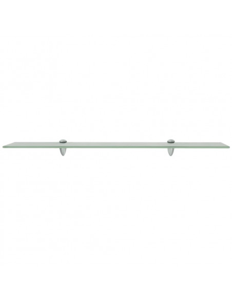 Mensola Galleggiante in Vetro 80x20 cm 8 mm