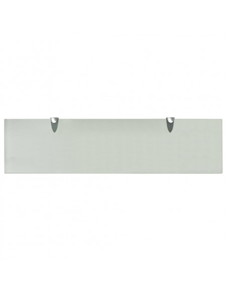 Mensola Galleggiante in Vetro 80x20 cm 8 mm
