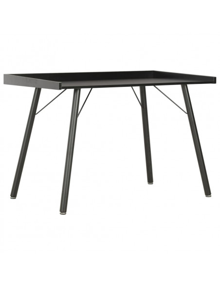 Scrivania Nera 90x50x79 cm