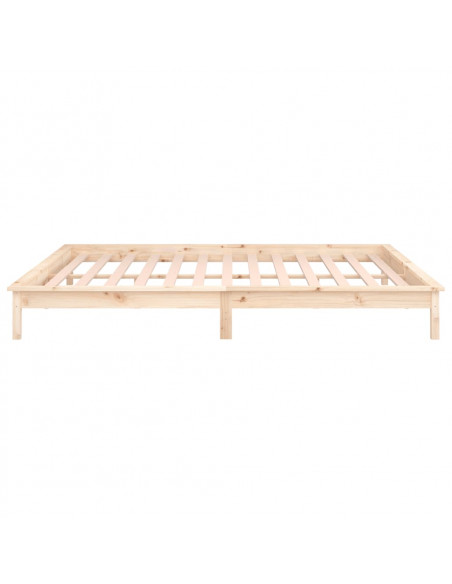 Giroletto con LED 160x200 cm in Legno Massello