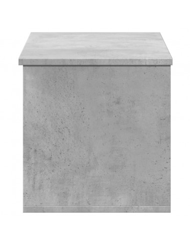 Contenitore Portaoggetti Grigio Cemento 90x35x35cm Truciolato