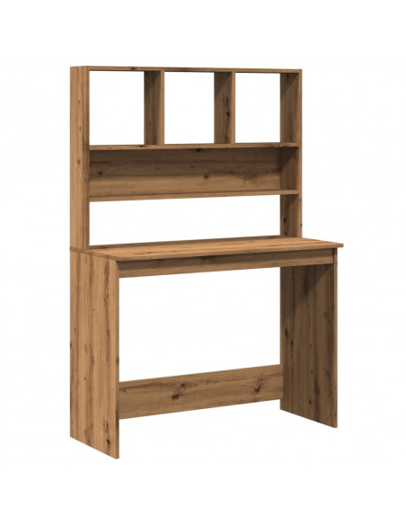 Scrivania Mensole Rovere Artigianale 102x45x148 cm Multistrato