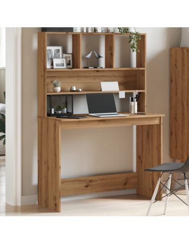 Scrivania Mensole Rovere Artigianale 102x45x148 cm Multistrato