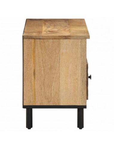 Mobile Porta TV 100x33x46 cm in Legno Massello di Mango