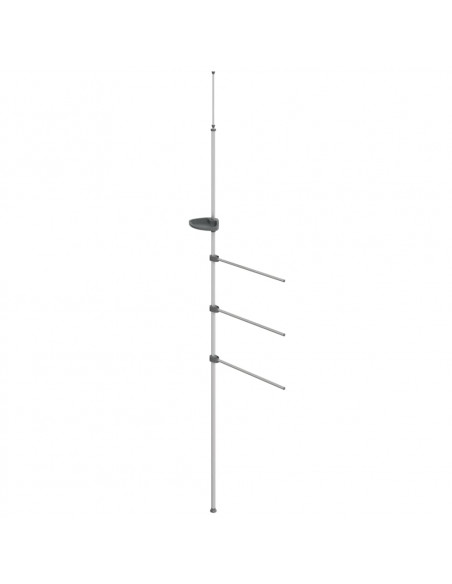 Portasciugamani 47x280 cm in Alluminio