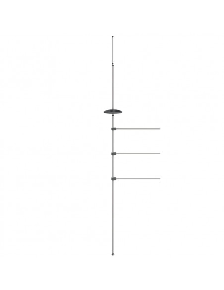 Portasciugamani 47x280 cm in Alluminio
