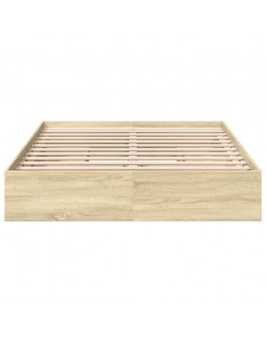 Giroletto Cassetti Rovere Sonoma 150x200 cm Legno Multistrato