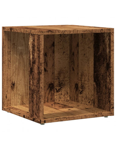 Tavolino Legno Antico 33x33x34 cm in Legno Multistrato