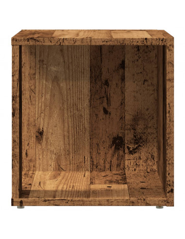 Tavolino Legno Antico 33x33x34 cm in Legno Multistrato