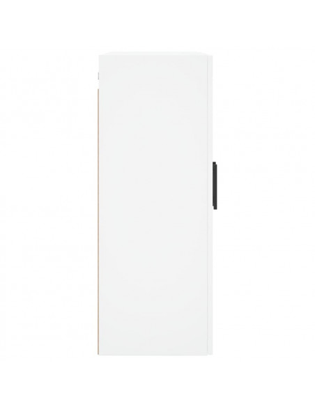 Mobile a Parete Bianco 69,5x34x90 cm
