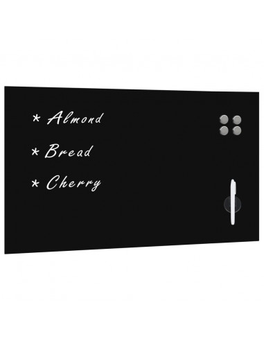 Lavagna Magnetica a Parete in Vetro 120x60 cm