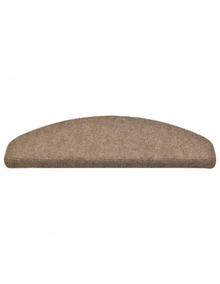Tappetini Autoadesivi Scale 15 pz Crema 65x21x4 cm Agugliati
