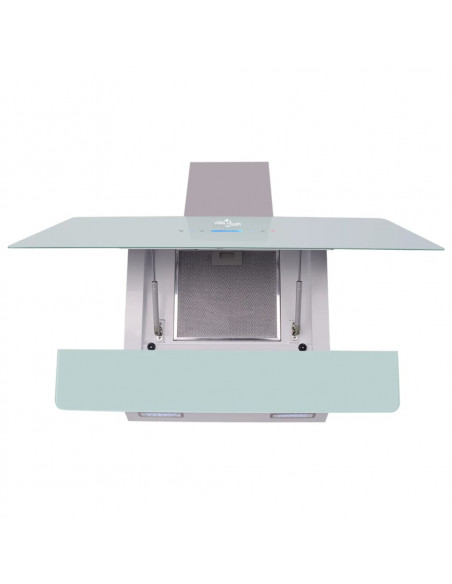 Cappa con Schermo Touch Bianco 900 mm