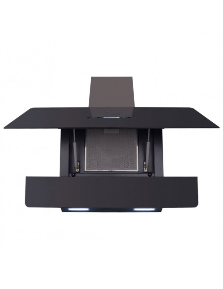 Cappa con Schermo Touch Nero 900 mm