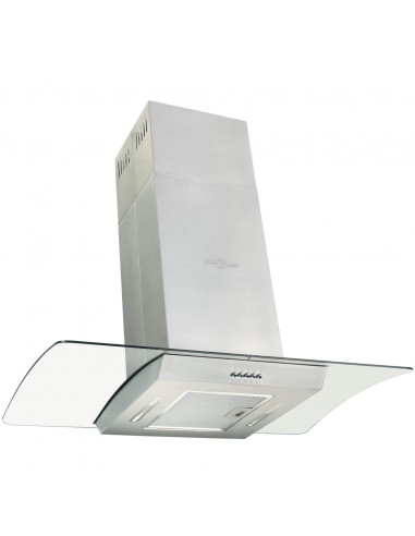 Cappa a Isola 90 cm Acciaio Inossidabile 756 m³/h LED