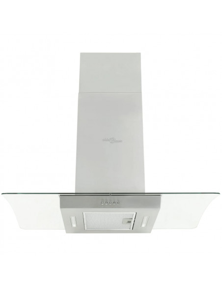 Cappa a Isola 90 cm Acciaio Inossidabile 756 m³/h LED
