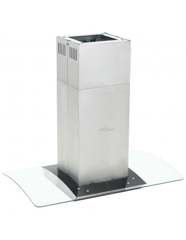 Cappa a Isola 90 cm Acciaio Inossidabile 756 m³/h LED