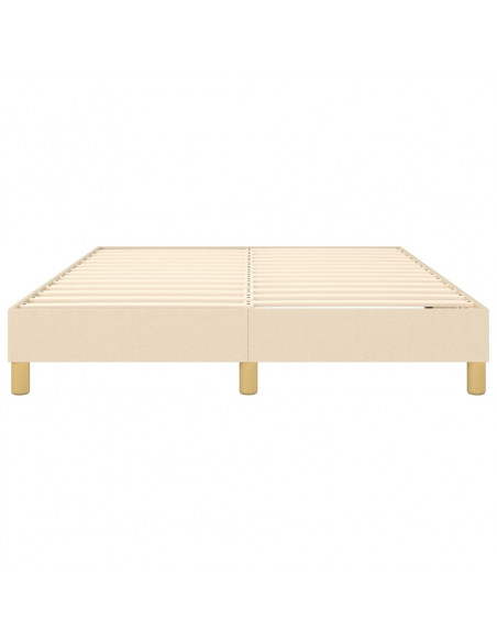 Giroletto a Molle Crema 140x200 cm in Tessuto