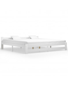 Giroletto in Legno Massello di Pino Bianco 200x200 cm 2