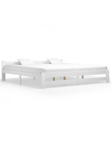 Giroletto in Legno Massello di Pino Bianco 200x200 cm