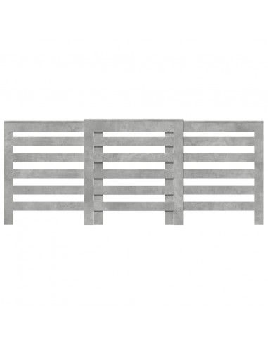 Copertura Termosifone Grigio Cemento 205x21,5x83,5 Multistrato