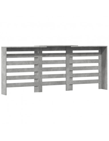 Copertura Termosifone Grigio Cemento 205x21,5x83,5 Multistrato